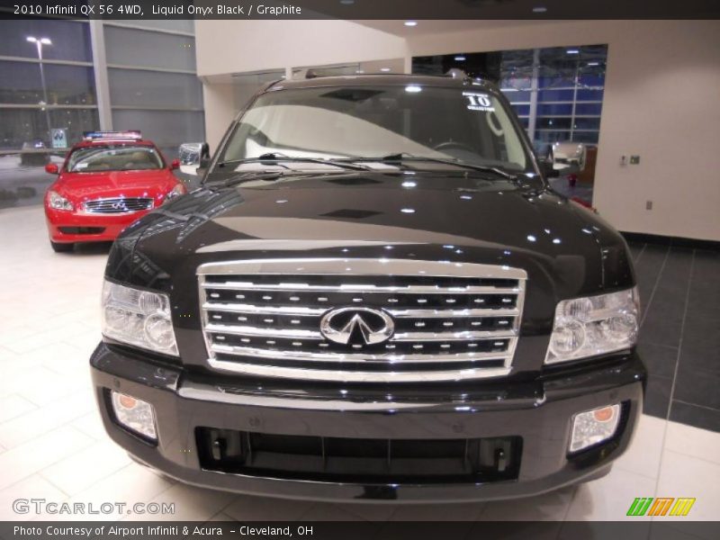 Liquid Onyx Black / Graphite 2010 Infiniti QX 56 4WD