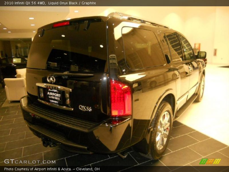 Liquid Onyx Black / Graphite 2010 Infiniti QX 56 4WD