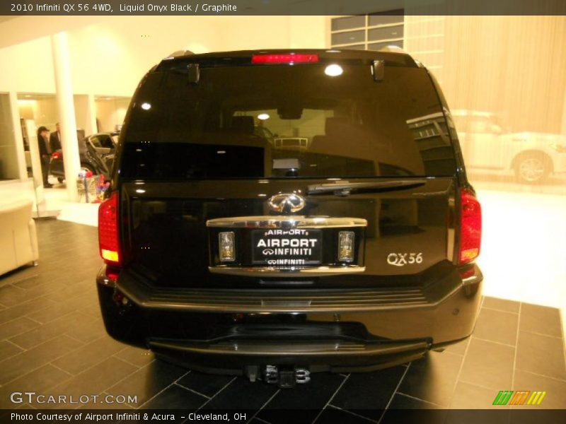 Liquid Onyx Black / Graphite 2010 Infiniti QX 56 4WD