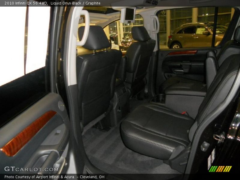 Liquid Onyx Black / Graphite 2010 Infiniti QX 56 4WD