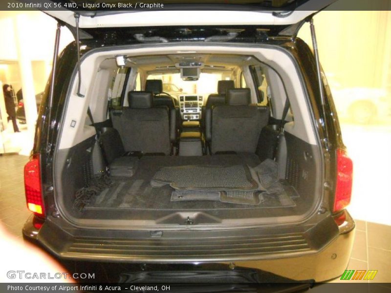  2010 QX 56 4WD Trunk