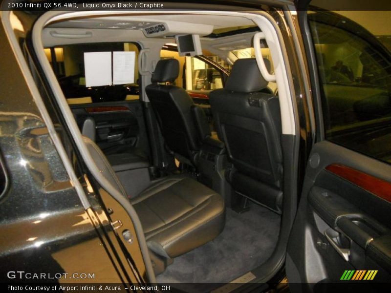 Liquid Onyx Black / Graphite 2010 Infiniti QX 56 4WD