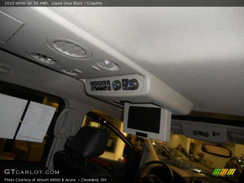 Liquid Onyx Black / Graphite 2010 Infiniti QX 56 4WD