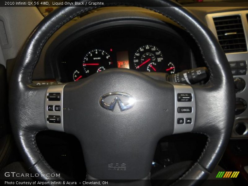  2010 QX 56 4WD Steering Wheel