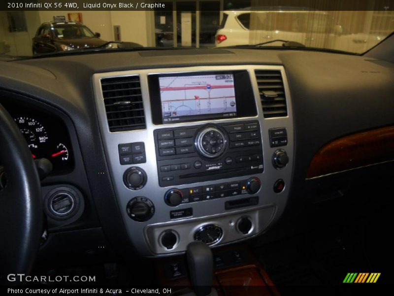Liquid Onyx Black / Graphite 2010 Infiniti QX 56 4WD