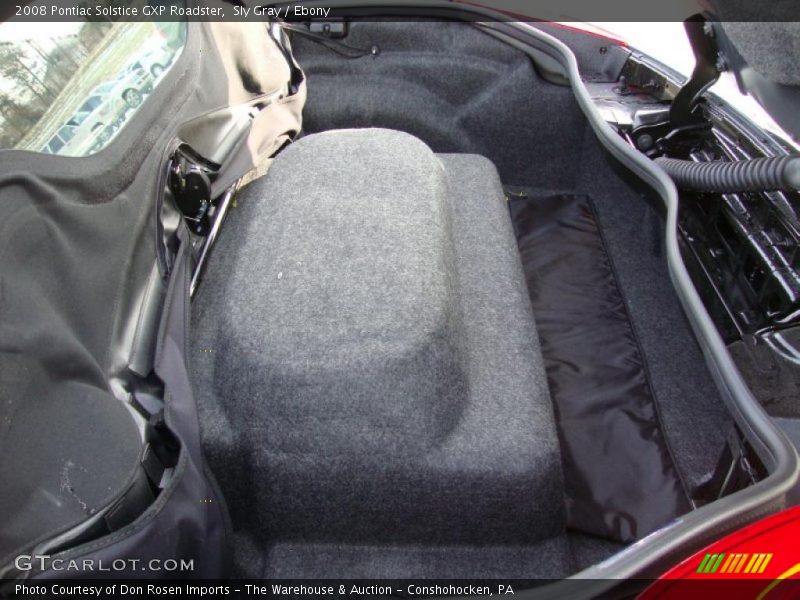  2008 Solstice GXP Roadster Trunk