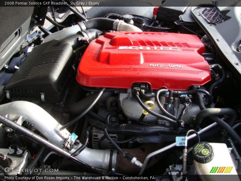  2008 Solstice GXP Roadster Engine - 2.0L Turbocharged DOHC 16V VVT ECOTEC 4 Cylinder