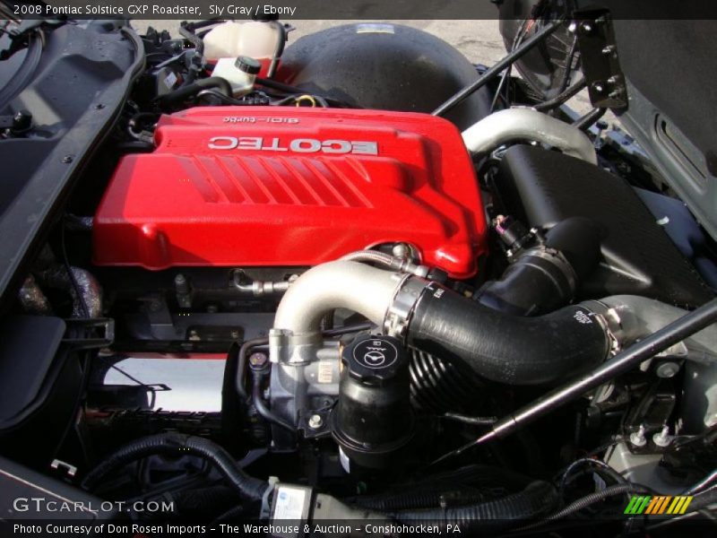  2008 Solstice GXP Roadster Engine - 2.0L Turbocharged DOHC 16V VVT ECOTEC 4 Cylinder