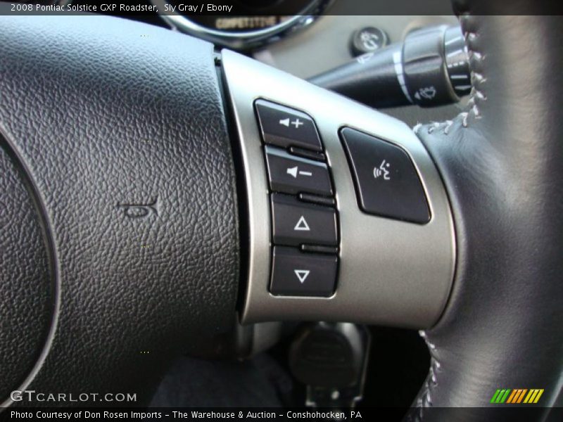 Controls of 2008 Solstice GXP Roadster