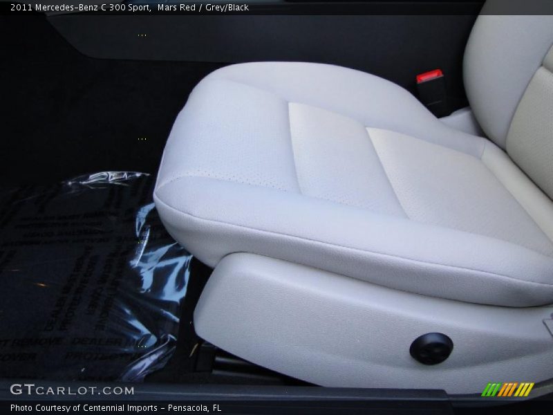 Mars Red / Grey/Black 2011 Mercedes-Benz C 300 Sport
