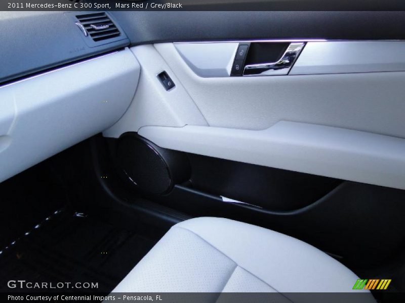 Mars Red / Grey/Black 2011 Mercedes-Benz C 300 Sport