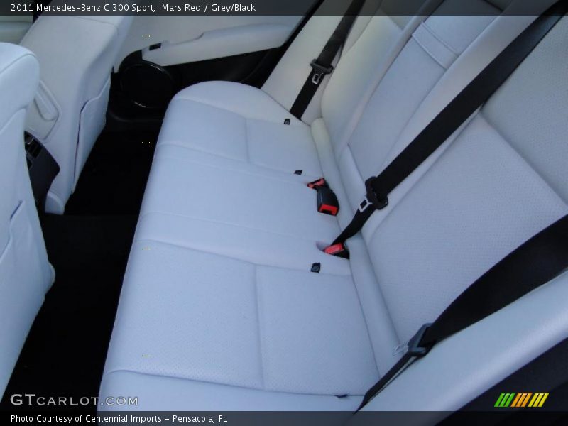 Mars Red / Grey/Black 2011 Mercedes-Benz C 300 Sport