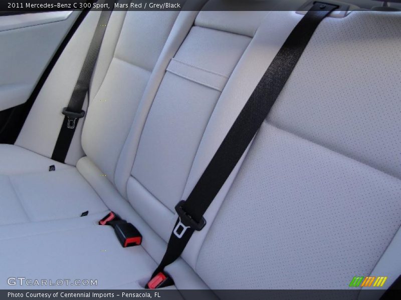 Mars Red / Grey/Black 2011 Mercedes-Benz C 300 Sport