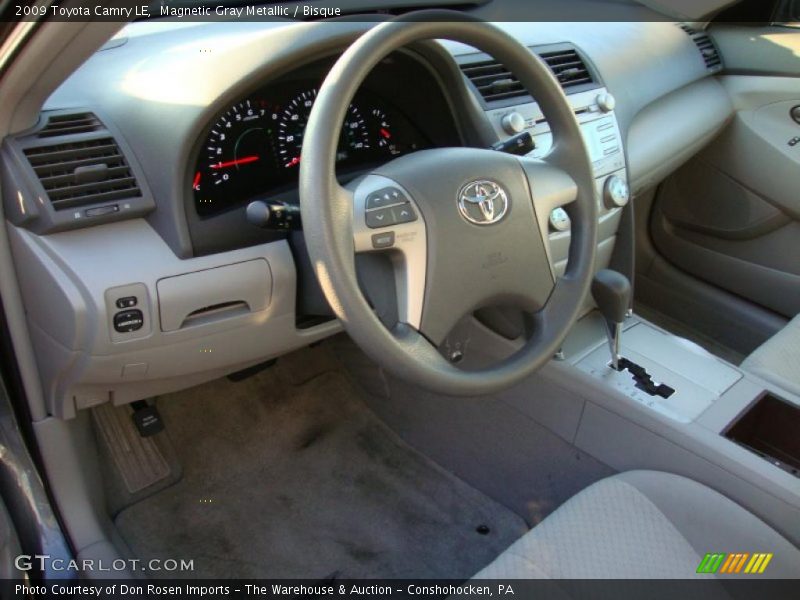 Magnetic Gray Metallic / Bisque 2009 Toyota Camry LE