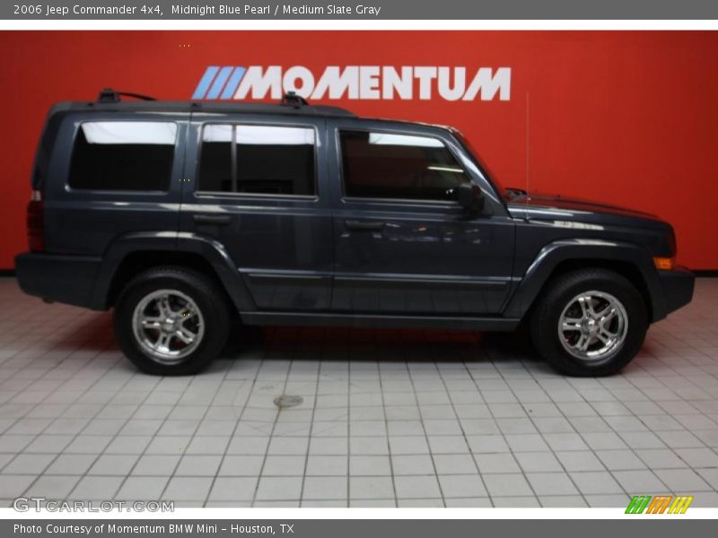 Midnight Blue Pearl / Medium Slate Gray 2006 Jeep Commander 4x4