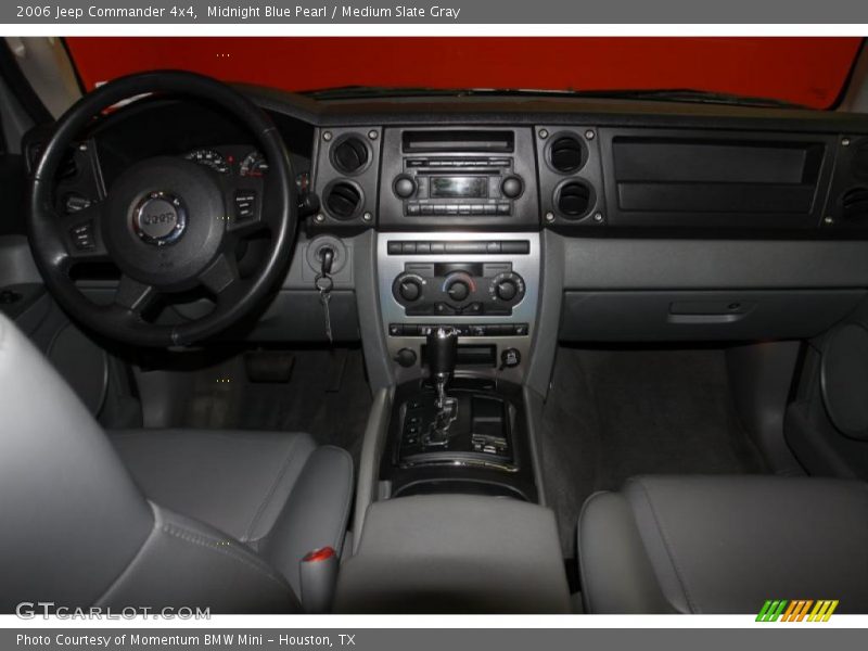 Midnight Blue Pearl / Medium Slate Gray 2006 Jeep Commander 4x4