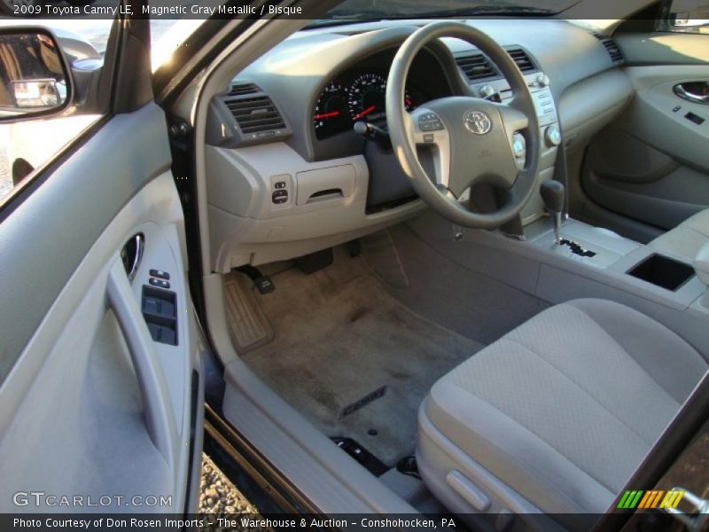 Magnetic Gray Metallic / Bisque 2009 Toyota Camry LE