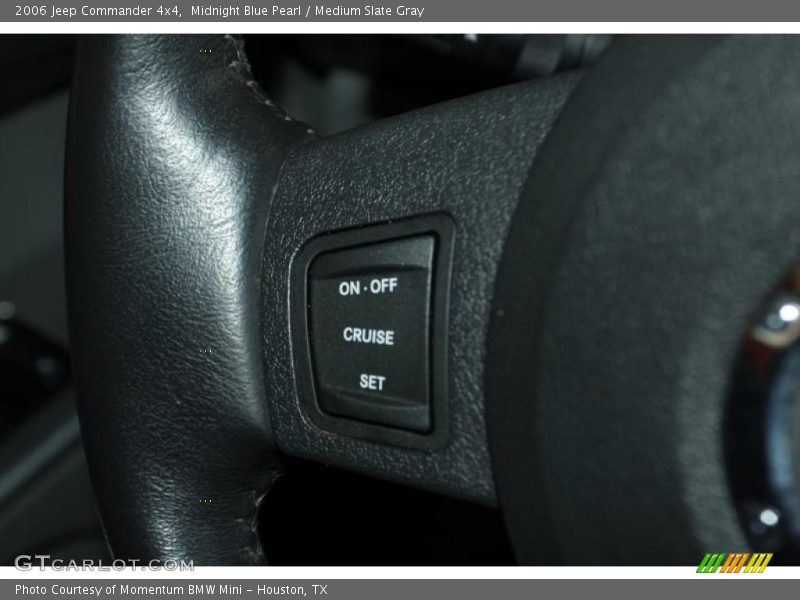 Midnight Blue Pearl / Medium Slate Gray 2006 Jeep Commander 4x4