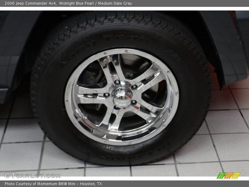 Midnight Blue Pearl / Medium Slate Gray 2006 Jeep Commander 4x4