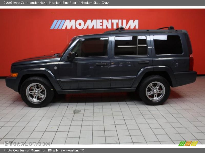 Midnight Blue Pearl / Medium Slate Gray 2006 Jeep Commander 4x4