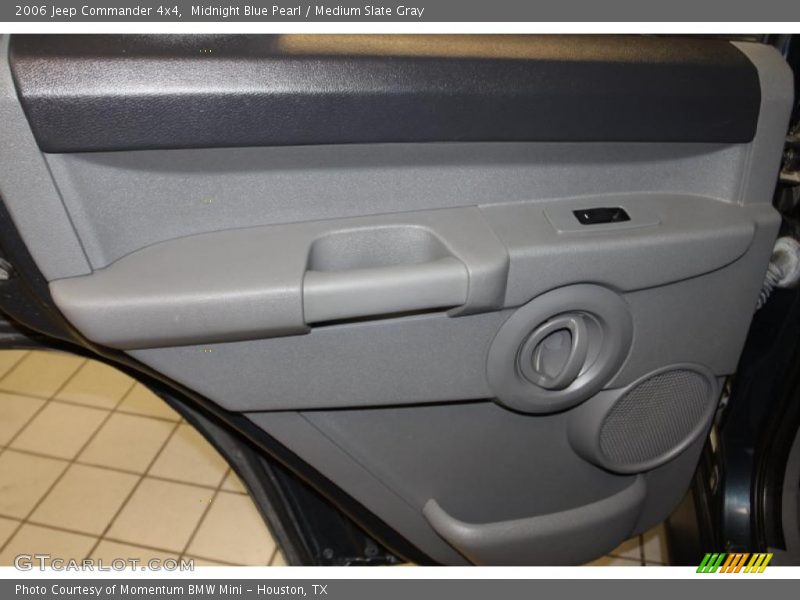 Midnight Blue Pearl / Medium Slate Gray 2006 Jeep Commander 4x4