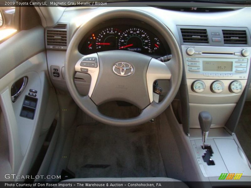 Magnetic Gray Metallic / Bisque 2009 Toyota Camry LE