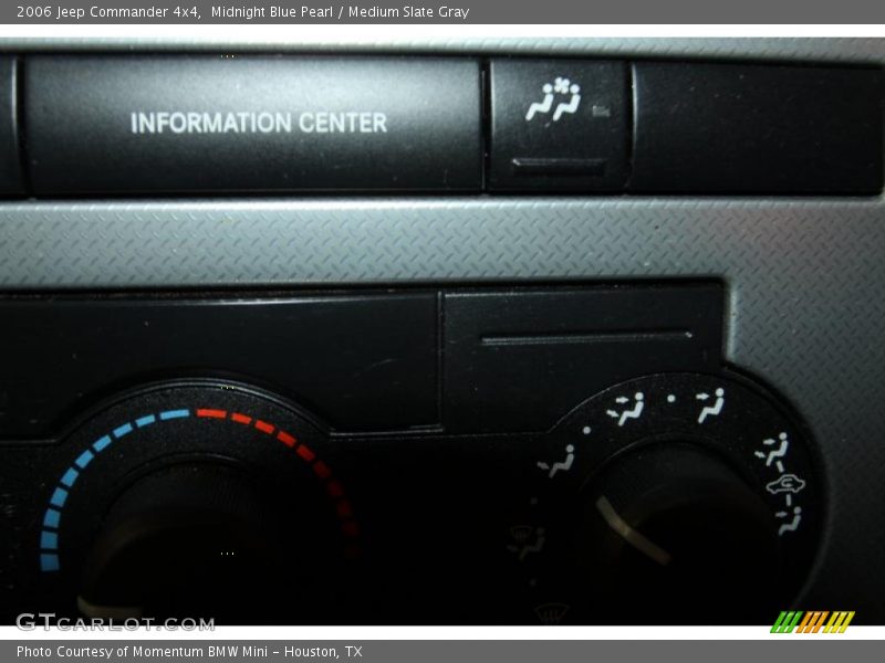 Midnight Blue Pearl / Medium Slate Gray 2006 Jeep Commander 4x4