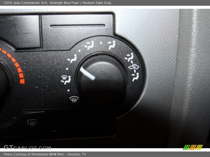 Midnight Blue Pearl / Medium Slate Gray 2006 Jeep Commander 4x4