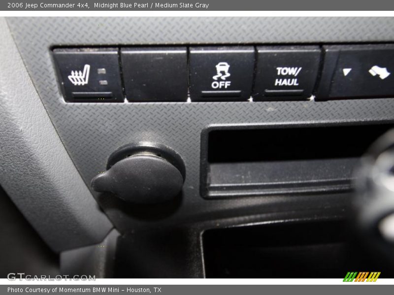 Midnight Blue Pearl / Medium Slate Gray 2006 Jeep Commander 4x4