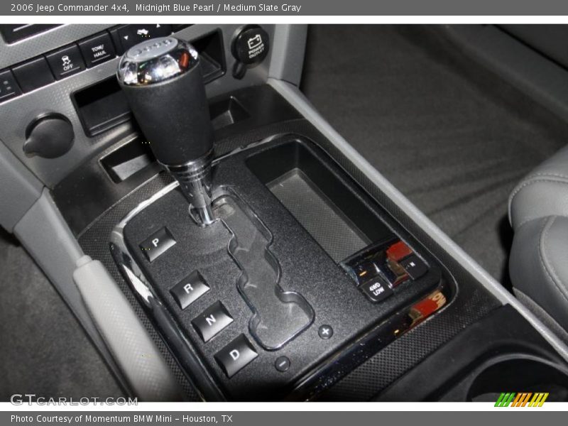 Midnight Blue Pearl / Medium Slate Gray 2006 Jeep Commander 4x4