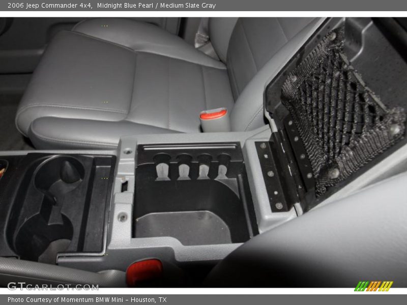 Midnight Blue Pearl / Medium Slate Gray 2006 Jeep Commander 4x4