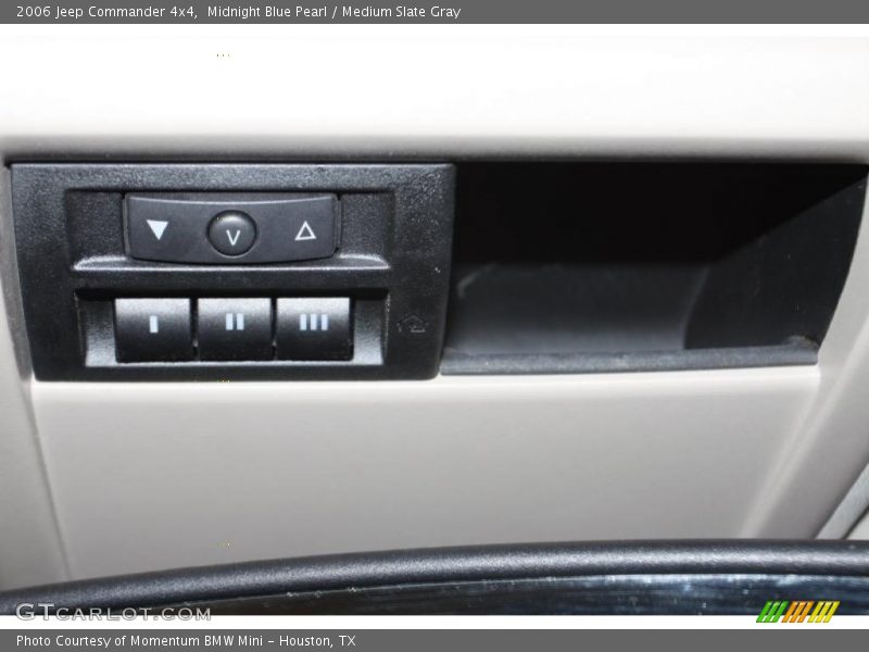 Midnight Blue Pearl / Medium Slate Gray 2006 Jeep Commander 4x4