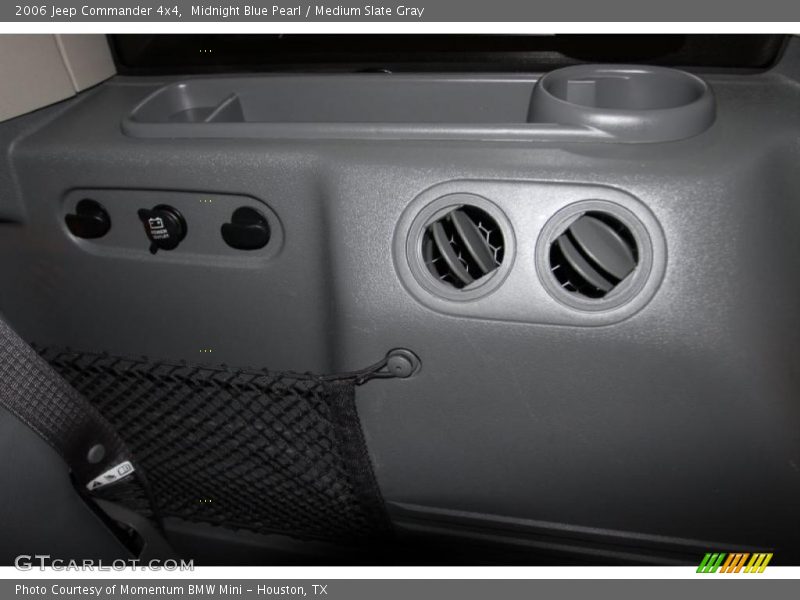 Midnight Blue Pearl / Medium Slate Gray 2006 Jeep Commander 4x4