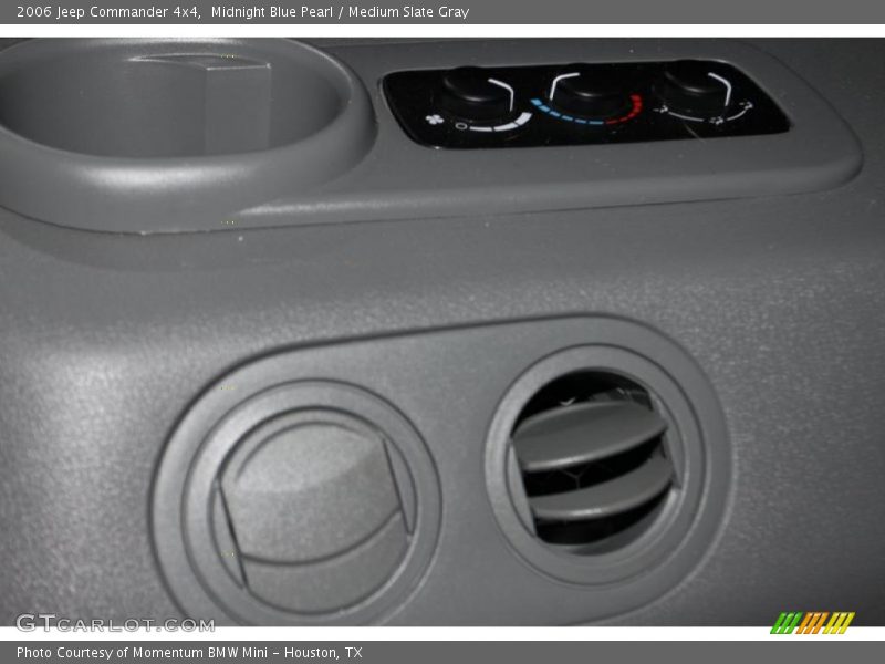 Midnight Blue Pearl / Medium Slate Gray 2006 Jeep Commander 4x4