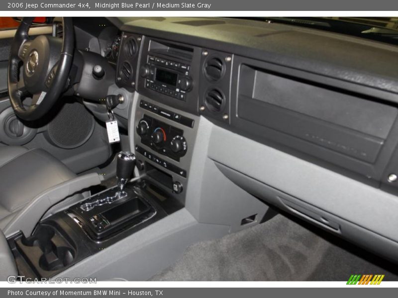 Midnight Blue Pearl / Medium Slate Gray 2006 Jeep Commander 4x4