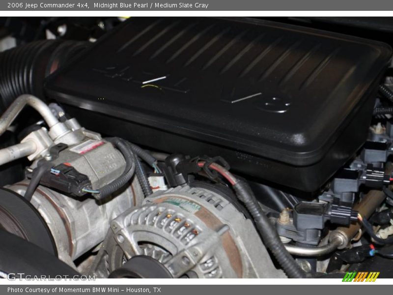 Midnight Blue Pearl / Medium Slate Gray 2006 Jeep Commander 4x4