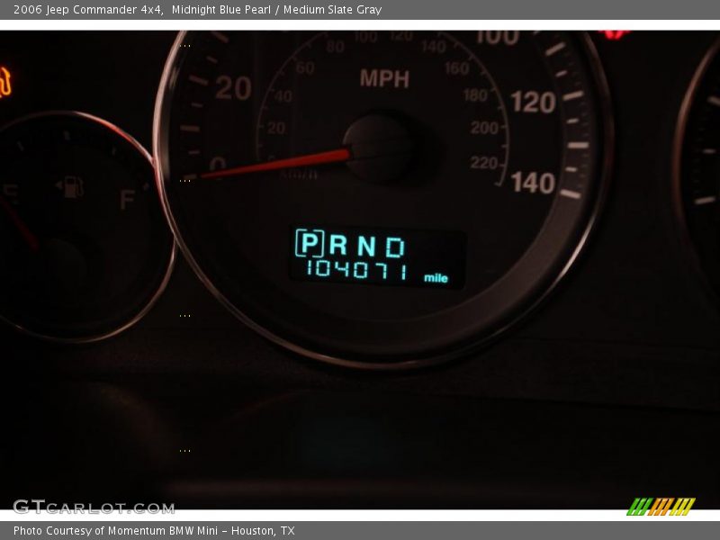 Midnight Blue Pearl / Medium Slate Gray 2006 Jeep Commander 4x4
