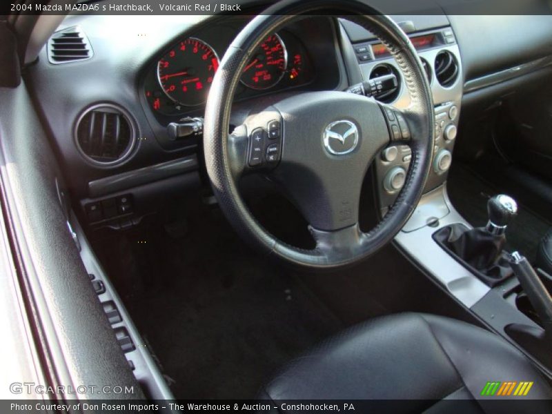  2004 MAZDA6 s Hatchback Black Interior