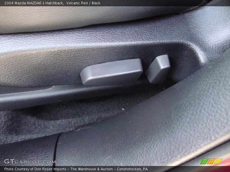 Volcanic Red / Black 2004 Mazda MAZDA6 s Hatchback