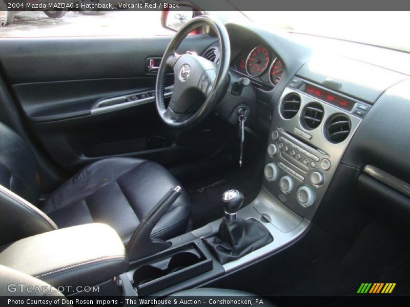  2004 MAZDA6 s Hatchback Black Interior