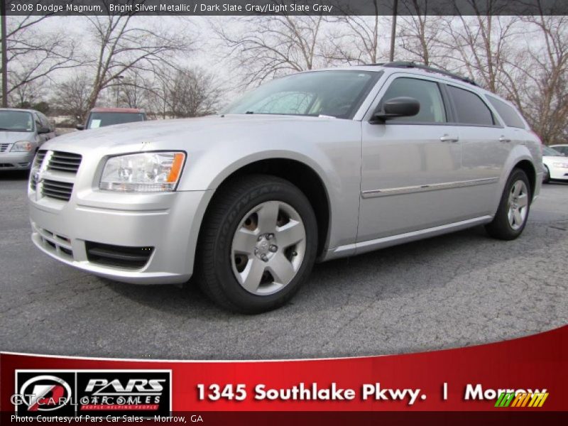 Bright Silver Metallic / Dark Slate Gray/Light Slate Gray 2008 Dodge Magnum
