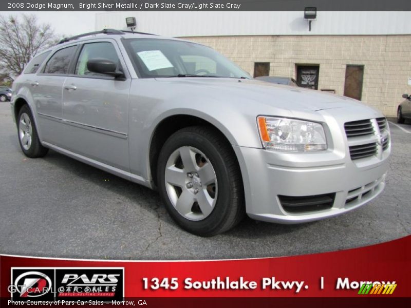 Bright Silver Metallic / Dark Slate Gray/Light Slate Gray 2008 Dodge Magnum