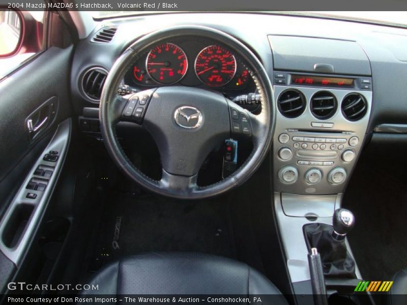  2004 MAZDA6 s Hatchback Black Interior