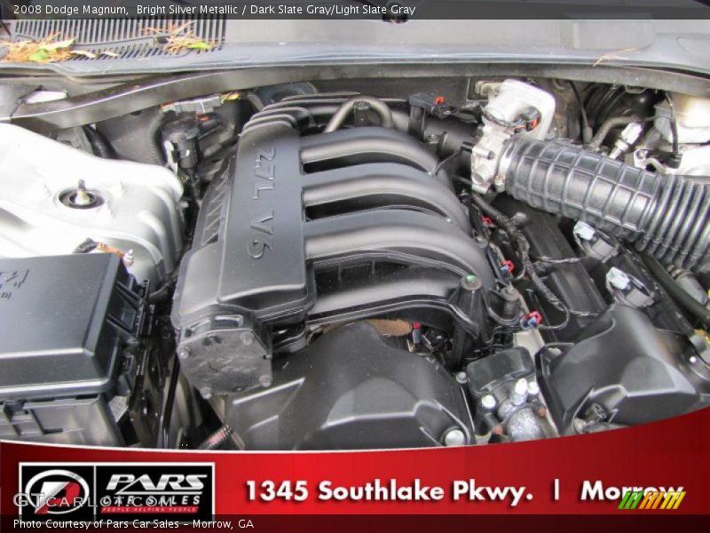 Bright Silver Metallic / Dark Slate Gray/Light Slate Gray 2008 Dodge Magnum