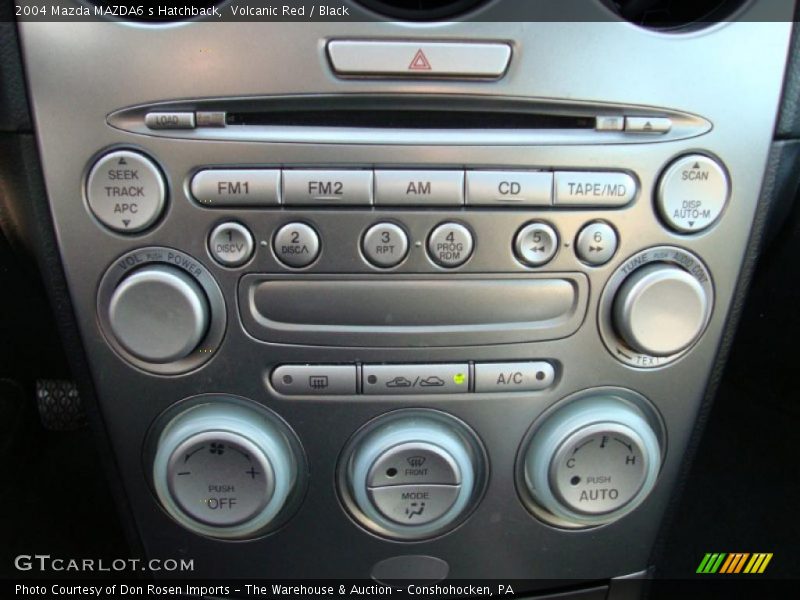 Controls of 2004 MAZDA6 s Hatchback