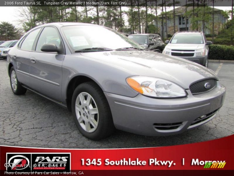 Tungsten Grey Metallic / Medium/Dark Flint Grey 2006 Ford Taurus SE