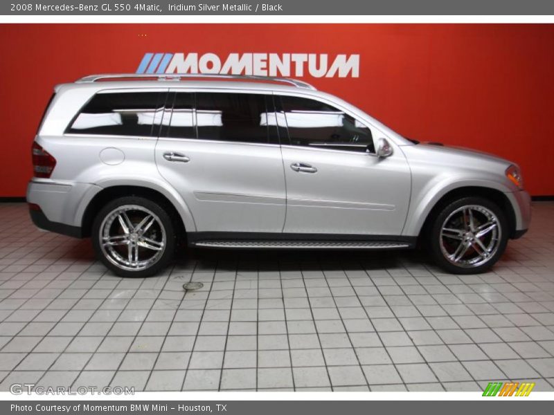 Iridium Silver Metallic / Black 2008 Mercedes-Benz GL 550 4Matic