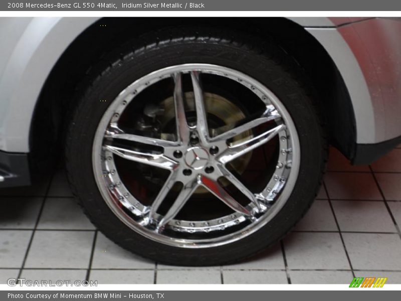 Iridium Silver Metallic / Black 2008 Mercedes-Benz GL 550 4Matic