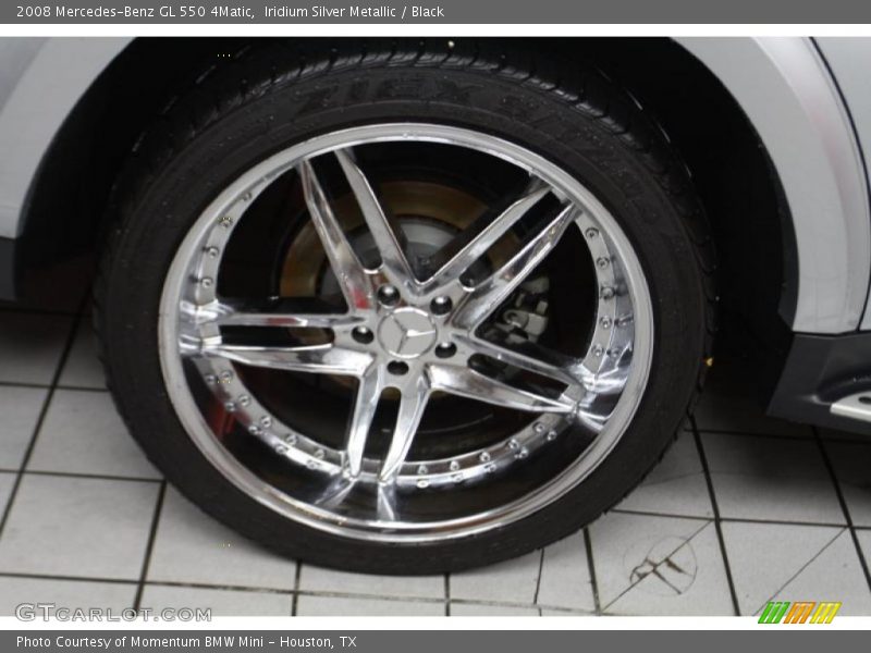Iridium Silver Metallic / Black 2008 Mercedes-Benz GL 550 4Matic