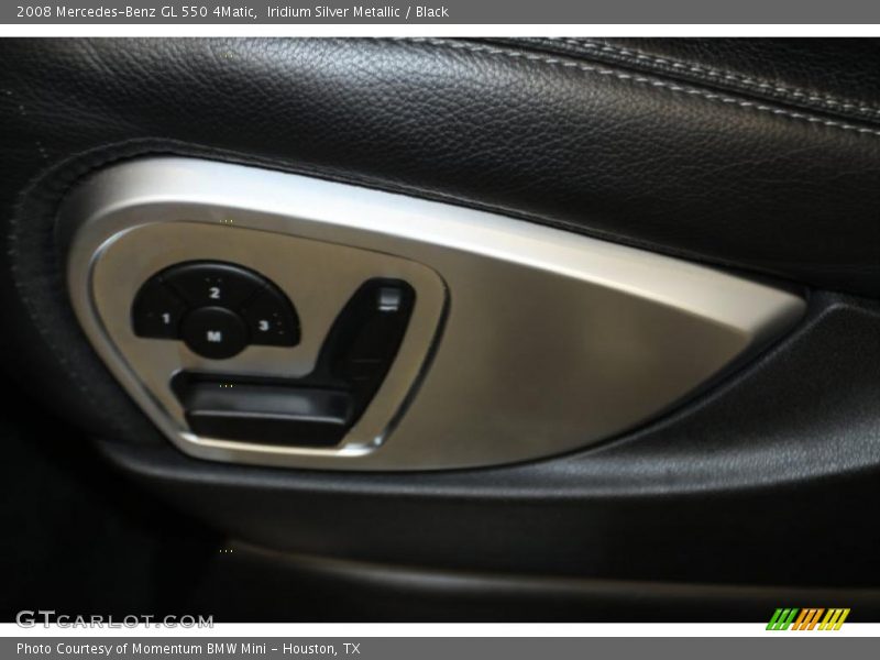 Iridium Silver Metallic / Black 2008 Mercedes-Benz GL 550 4Matic